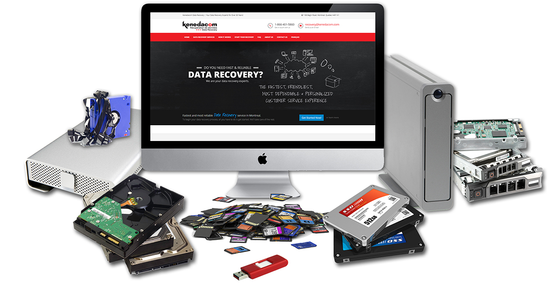 Quebec Data Recovery Services | Kenedacom Data Recovery